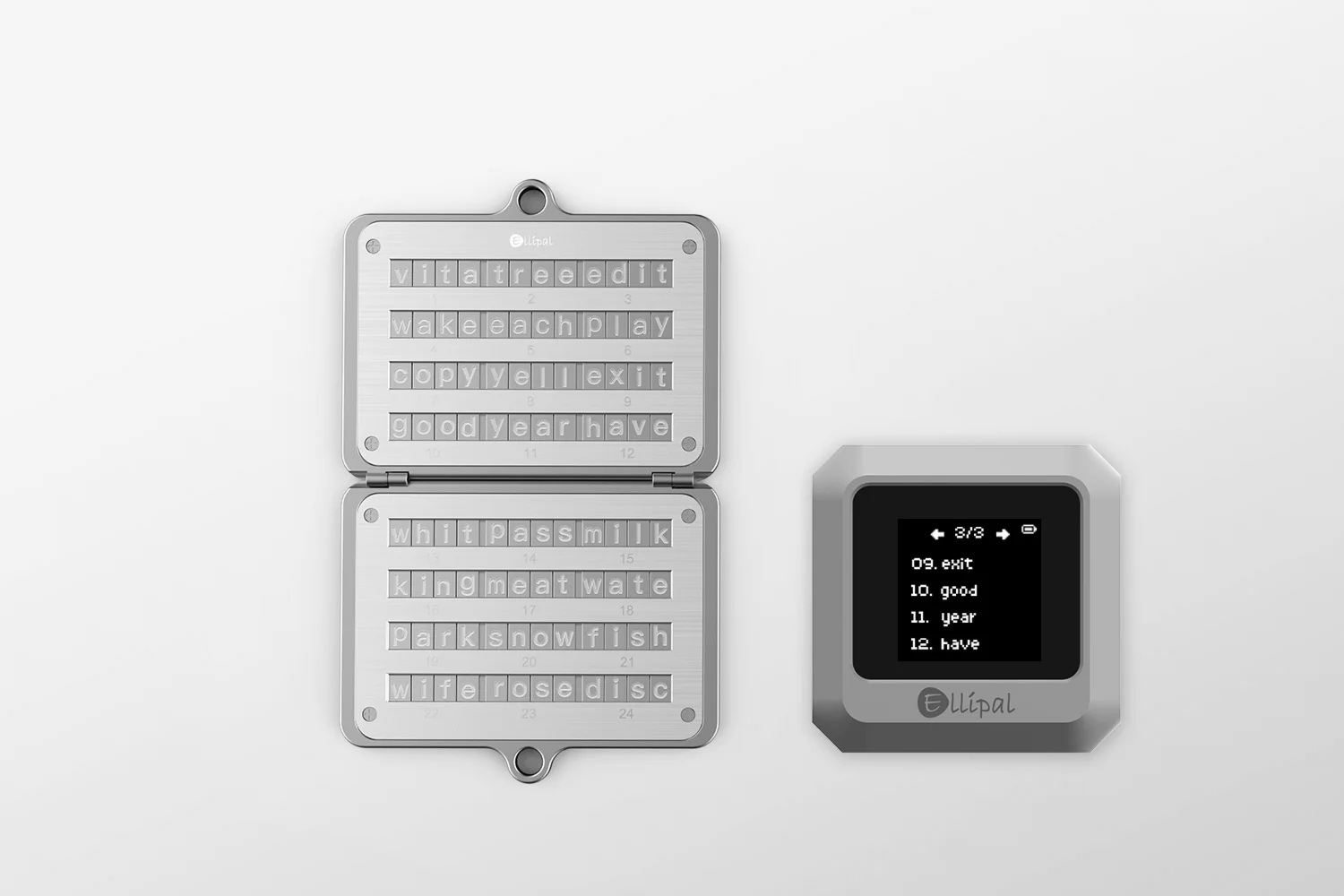ELLIPAL Seed Phrase Generator & Backup Pack