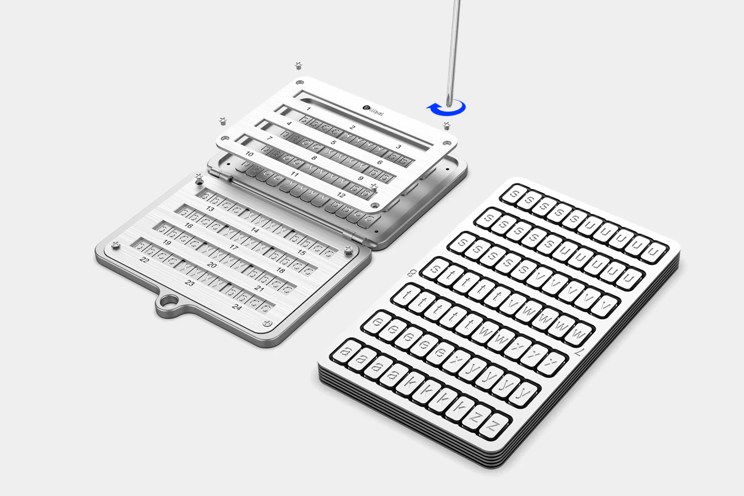 ELLIPAL Seed Phrase Steel DUO- Ultimate Cryptocurrency Backup