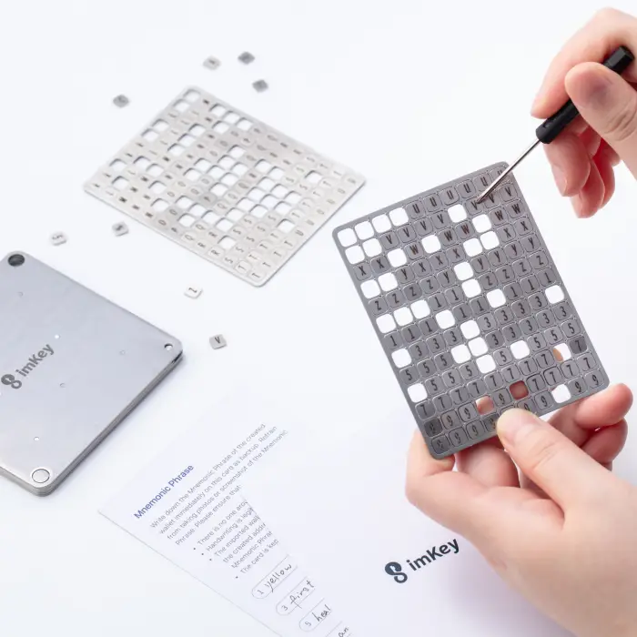 imKey HeirBOX P1 Mnemonic Storage