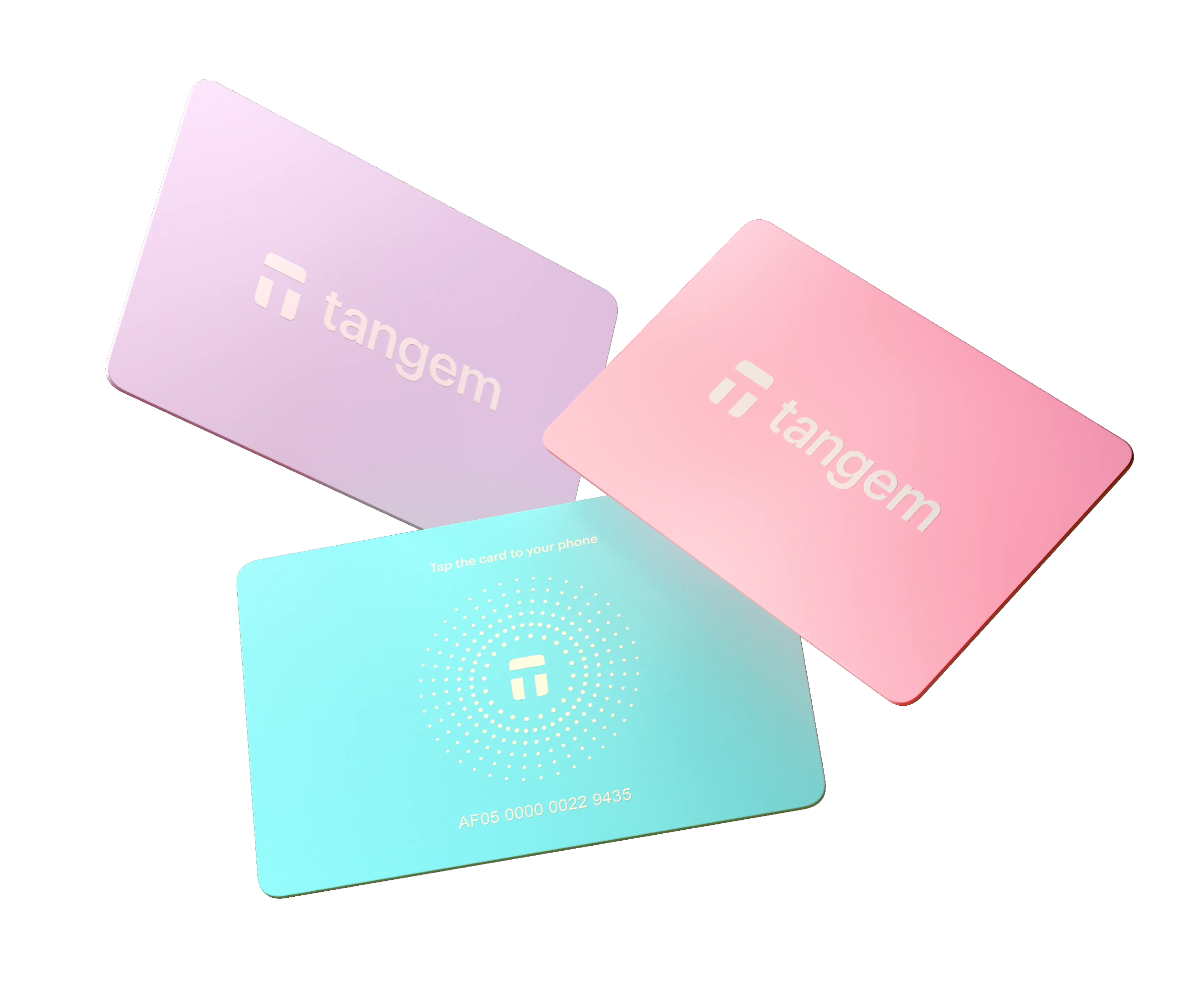 Tangem Wallet -3 Cards set  (Safer)