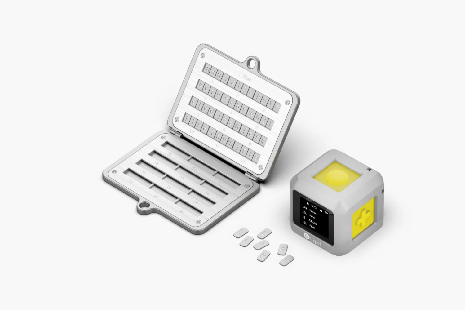 ELLIPAL Seed Phrase Generator & Backup Pack